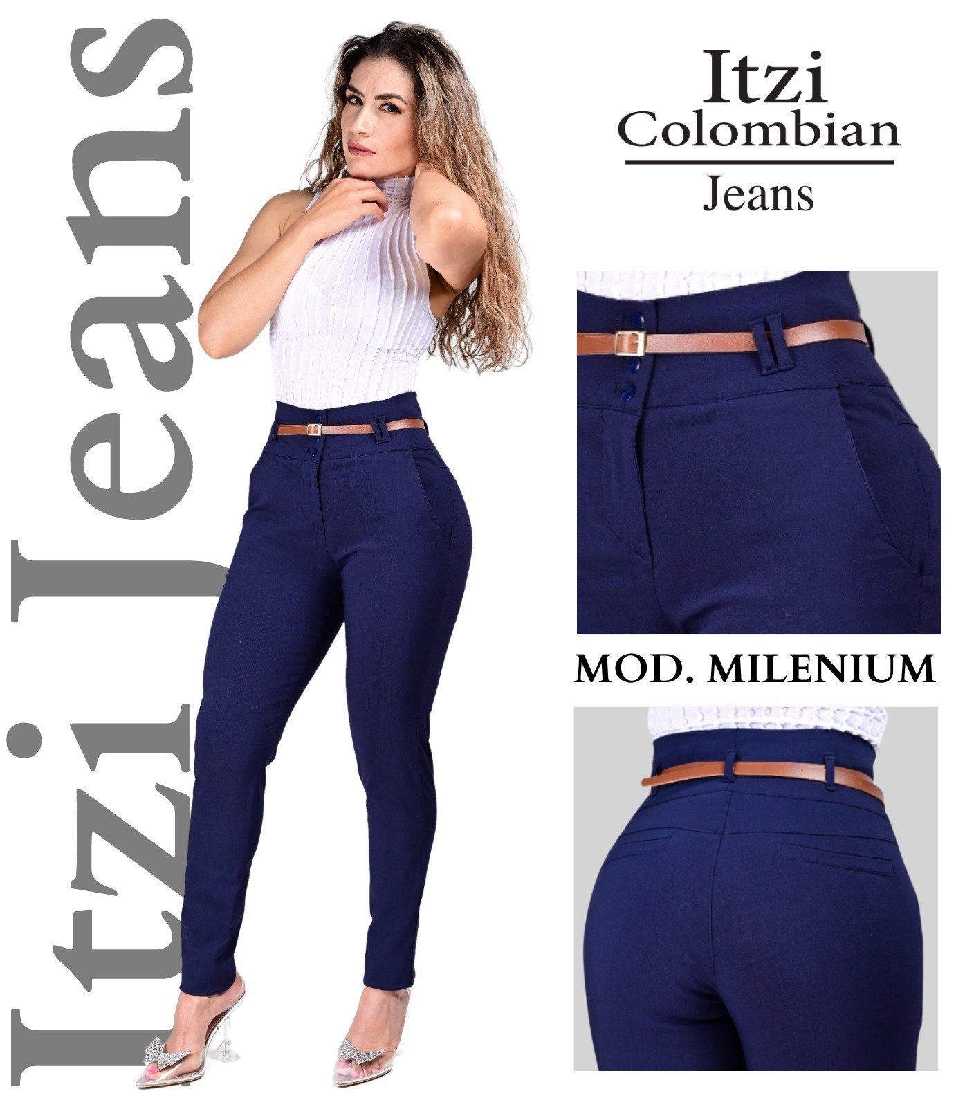 PANTALON MILENIUM MARINO