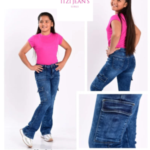 PANTALON DE MEZCLILLA ITZI GIRLS N-04.