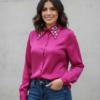 BLUSA DURAZNO MAGENTA.