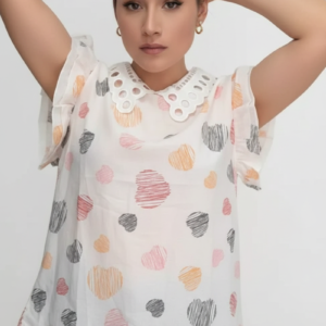 BLUSA 496 BLANCA UNITALLA (30 A 36) .