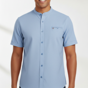 CAMISA CH-17 AZUL.