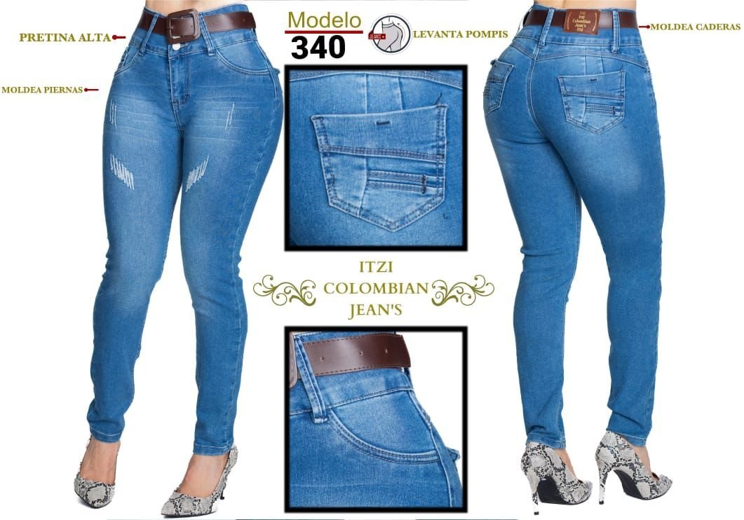 Pantalon de mezclilla Itzi 340