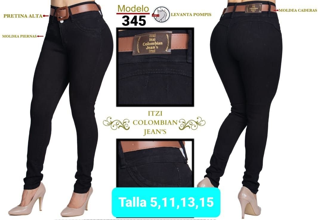 Pantalon de mezclilla Itzi 345