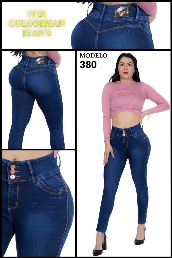 Pantalón de mezclilla Itzi 380