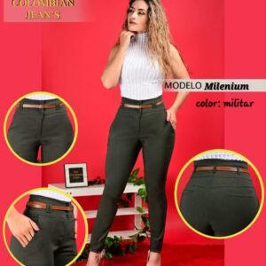 PANTALON MILENIUM VERDE MILITAR