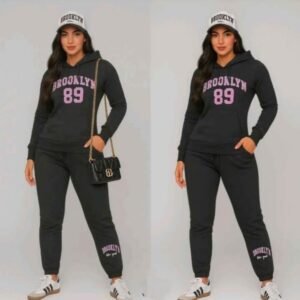 CONJUNTO PANTS DAMA B-89 NEGRO TALLA M/L (32 A 36).