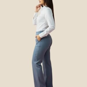 Pantalón de vestir azul cromo JM