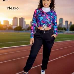 JOGGER DEPORTIVO DE DAMA SPORT-2 NEGRO