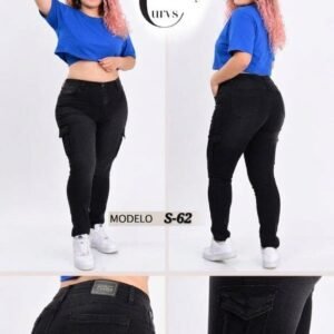 PANTALON DE MEZCLILLA SEXY CURVES S-62