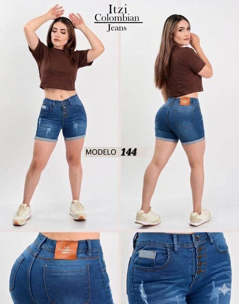 Short de mezclilla Itzi 144.