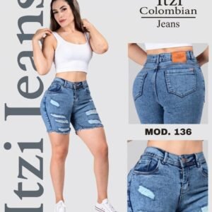 Short de mezclilla Itzi 136.