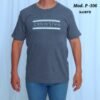 PLAYERA DE CABALLERO P 106 ACERO.