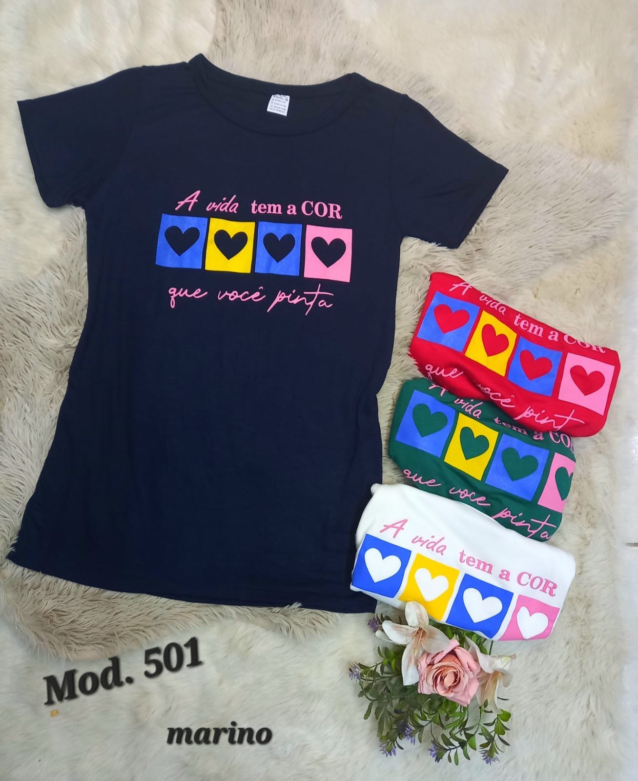 BLUSA 501 MARINO EXTRA (34-36)