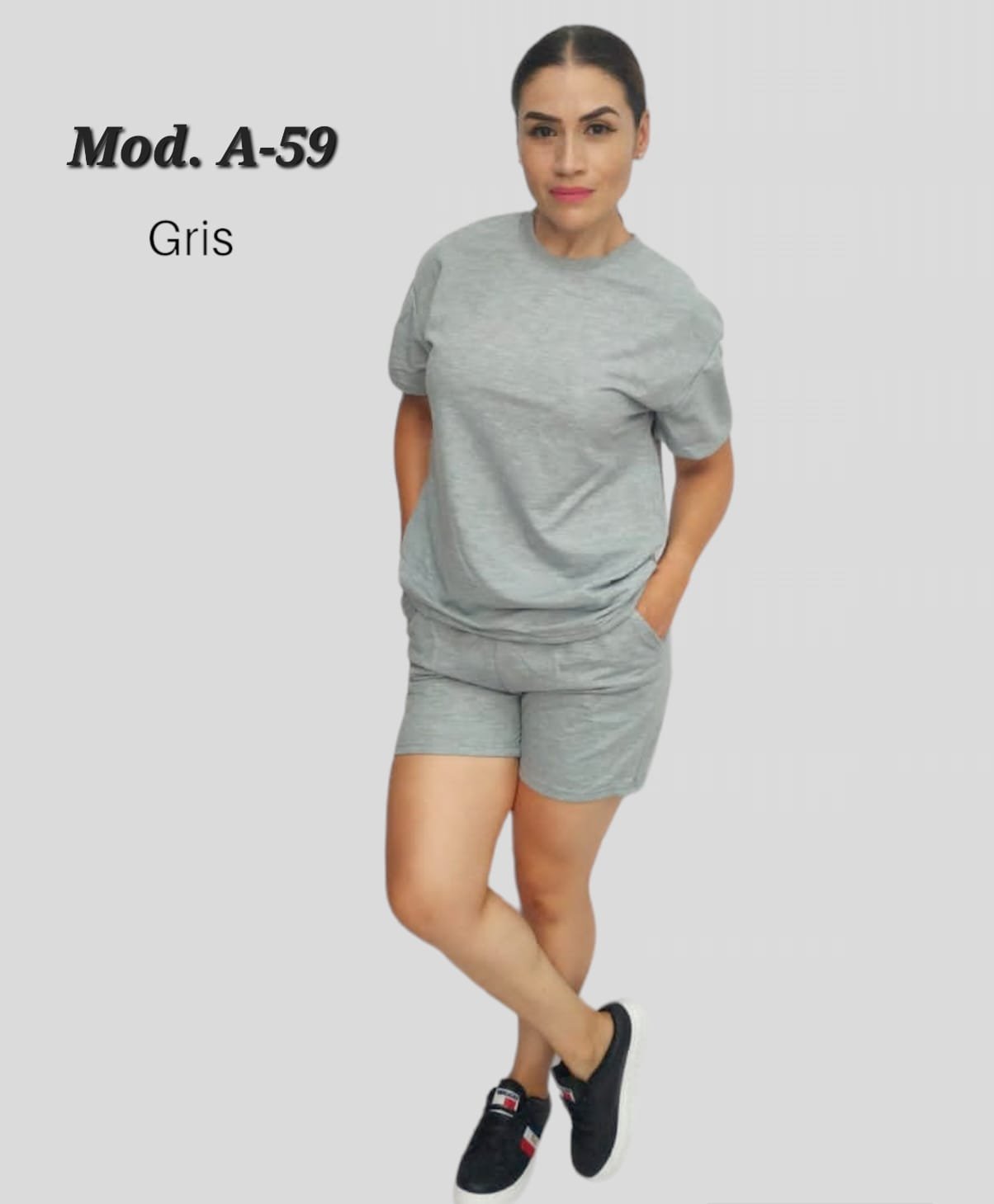 CONJUNTO A-59 GRIS UNITALLA (30-34).