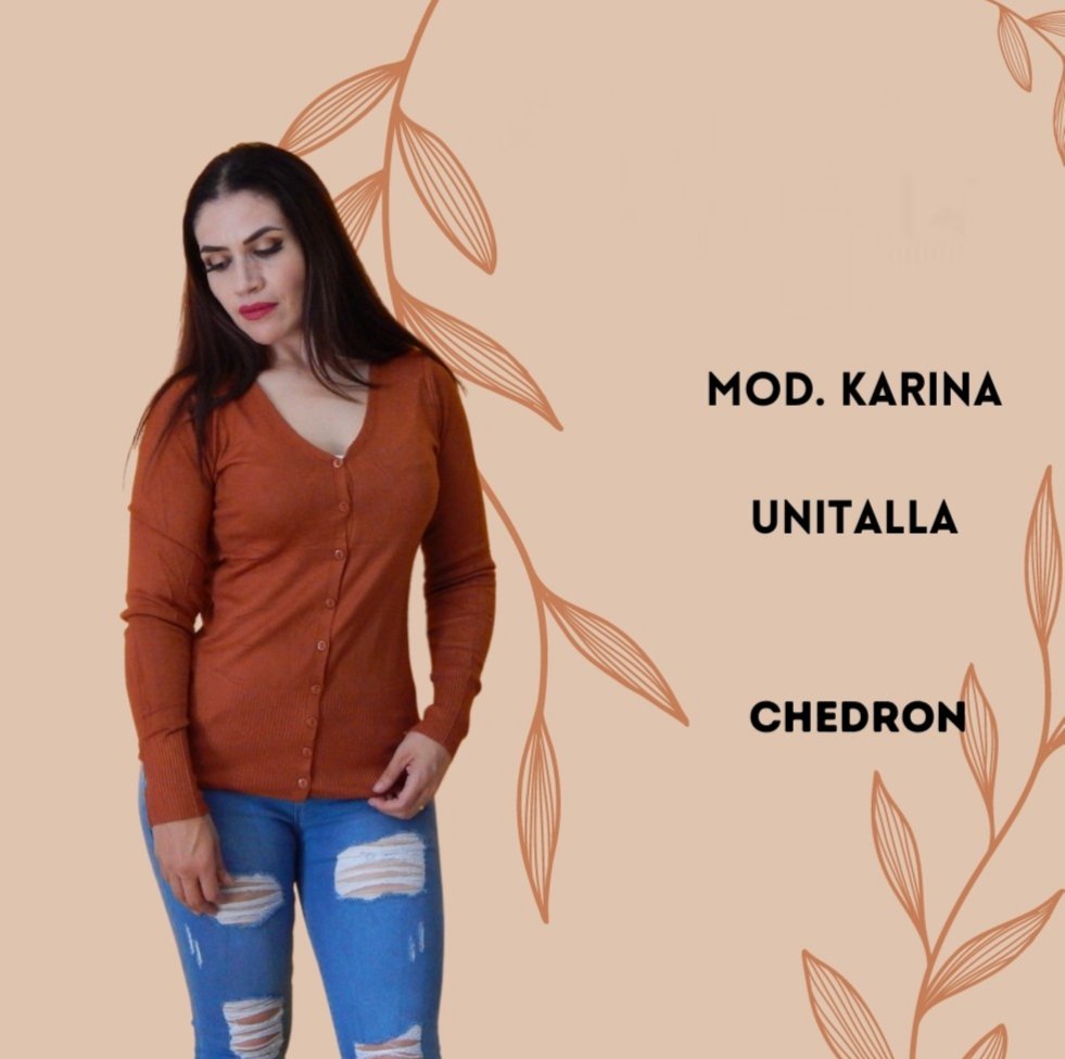 SUETER KARINA CHEDRON UNITALLA (30-34).