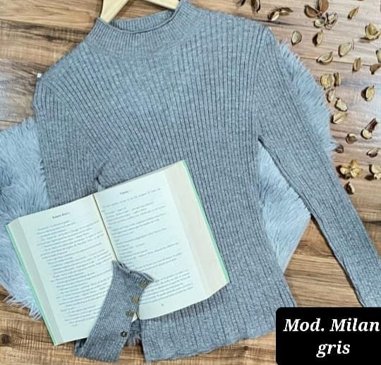 SUETER MILAN GRIS UNITALLA (30-32).