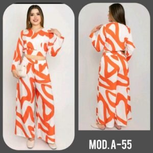 CONJUNTO A-55 NARANJA.
