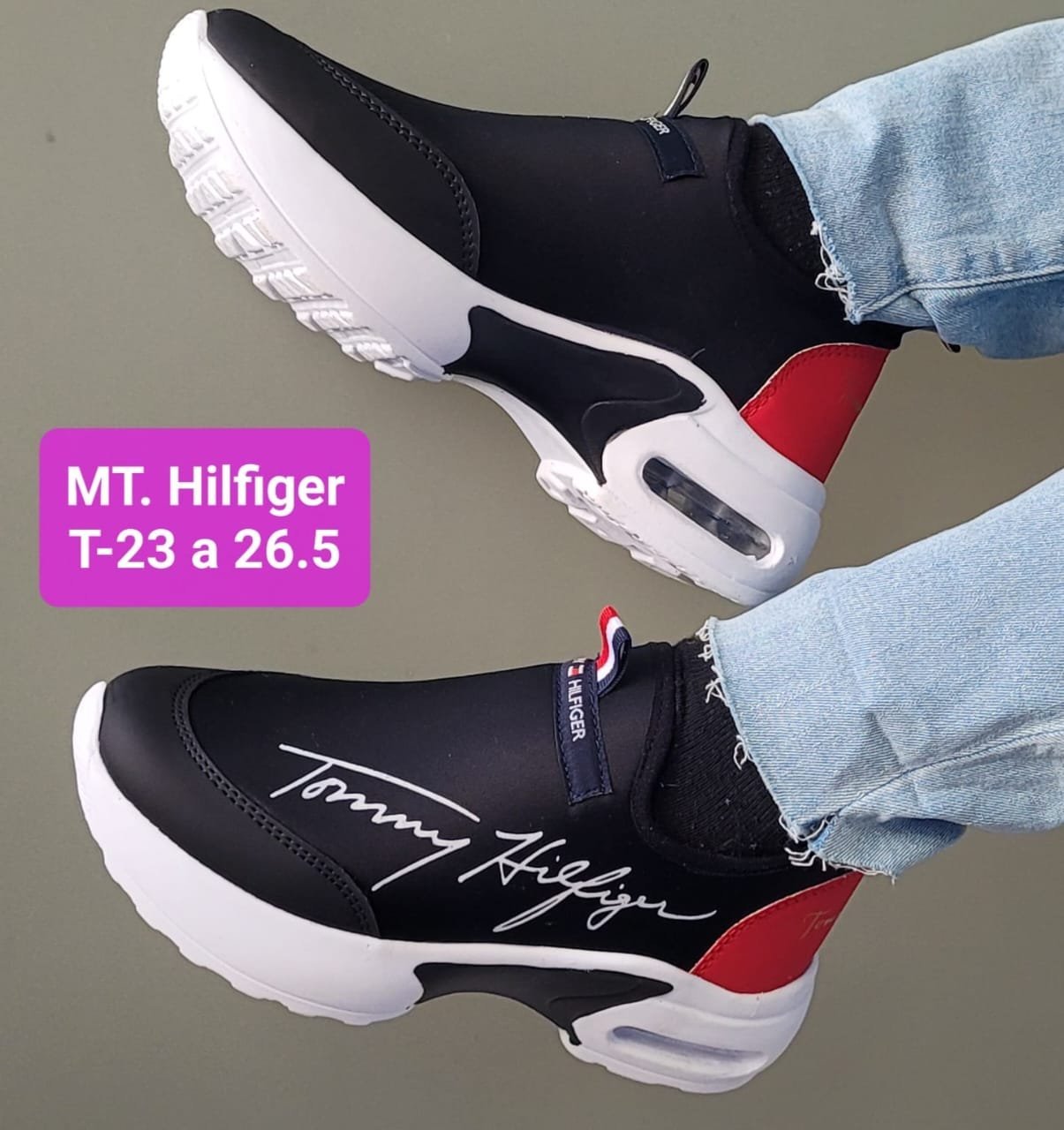 MT. HILFIGER NEGRO/BLANCO