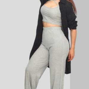 CONJUNTO A-56 GRIS (3 PIEZAS).