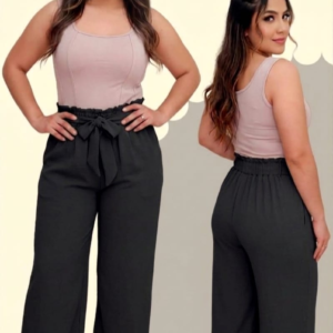 PANTALON LIN 11 NEGRO UNITALLA (32 A 36)