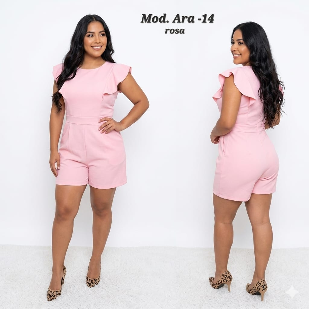 JUMPER DAMA ARA-14 ROSA UNITALLA (32 A 36).