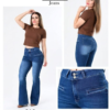 PANTALON DE MEZCLILLA ACAMPANADO 562.