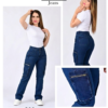 PANTALON DE MEZCLILLA CORTE BAGGY CARGO 583.