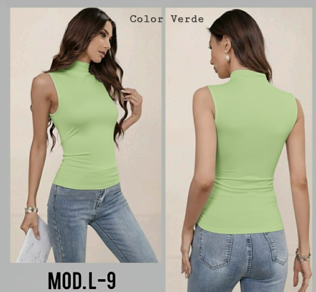 BLUSA L-9 VERDE UNITALLA (30 A 34)