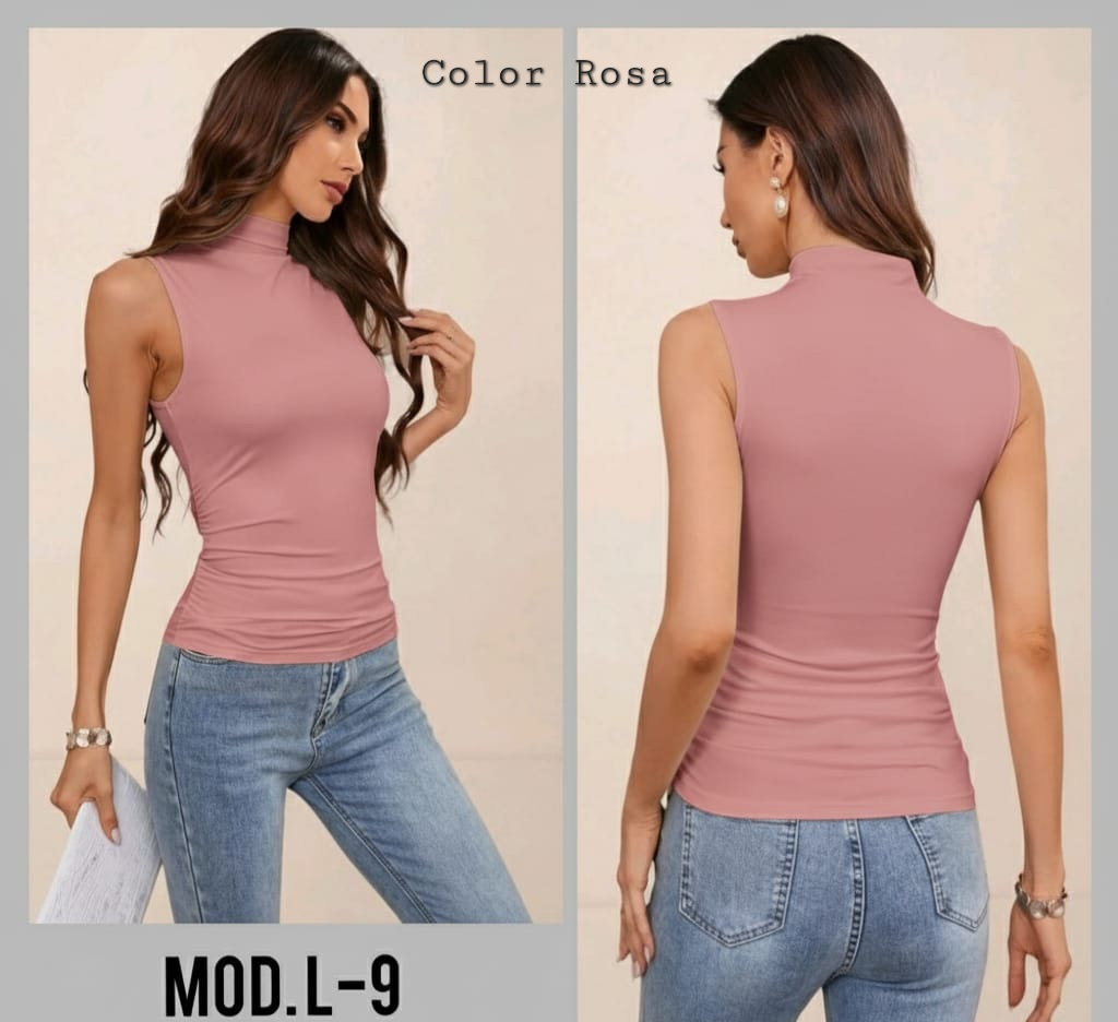 BLUSA L-9 ROSA UNITALLA (30 A 34)