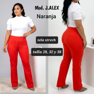 Pantalón de vestir naranja J-ALEX