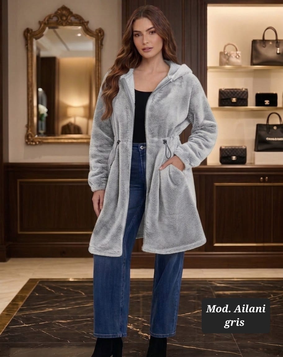 CAZADORA MOD. AILANI GRIS UNITALLA
