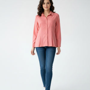 BLUSA CASUAL DE DAMA MOD. #185 SALMON