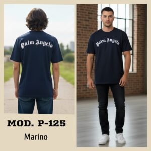 PLAYERA DE CABALLERO P 125 MARINO.