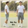 SHORT BERMUDA MOD. RAY GRIS