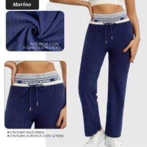 PANTALON LIN-15 MARINO UNITALLA