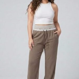 PANTALON LIN-15 KAKI UNITALLA