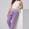 PANTALON LIN-15 LILA UNITALLA