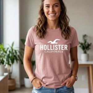 BLUSA MOD. BL-HOLLISTER UNITALLA ROSA