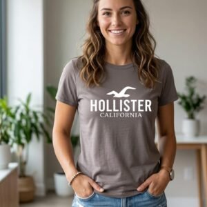 BLUSA MOD. BL-HOLLISTER UNITALLA CHOCOLATE