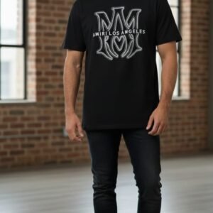 PLAYERA CABALLERO MOD. P 123 NEGRO