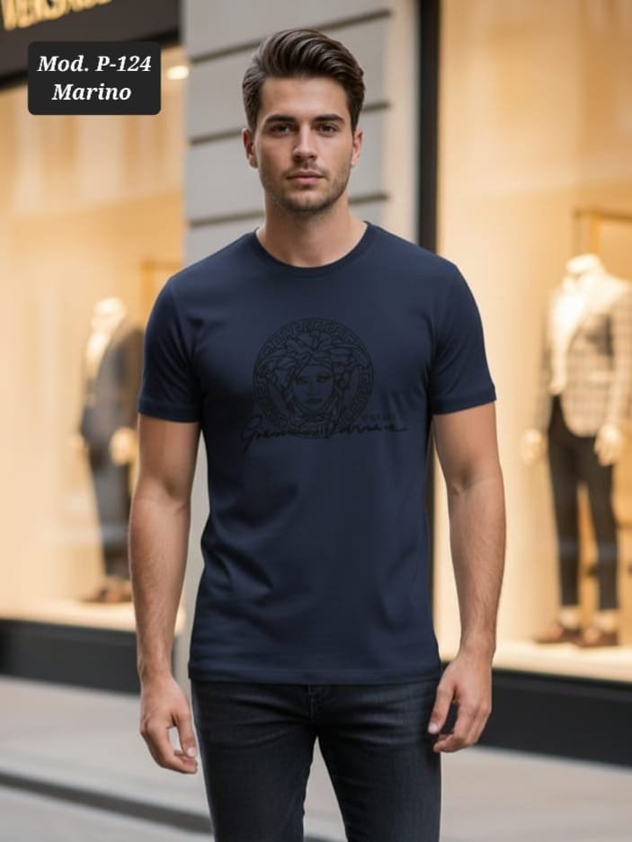 PLAYERA CABALLERO MOD. P 124 MARINO