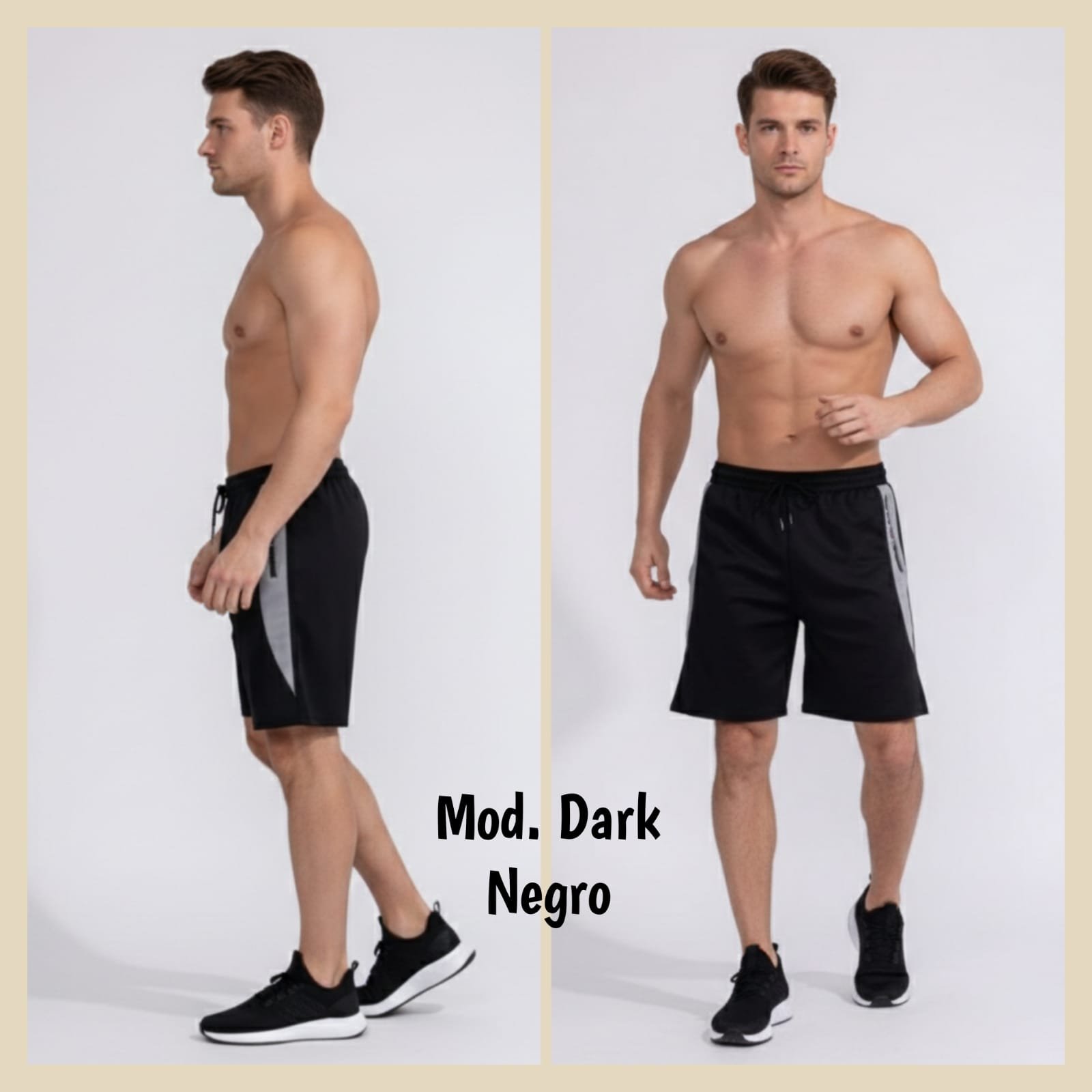 SHORT CABALLERO MOD. DARK NEGRO