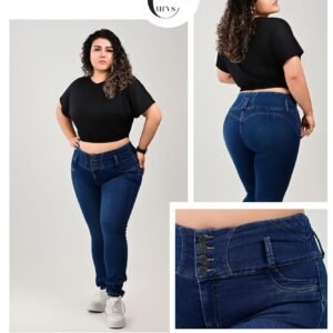 PANTALON DE MEZCLILLA CURVY MOD. S-91