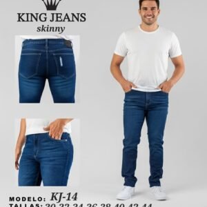 PANTALON DE MEZCLILLA CABALLERO MOD. KJ-14