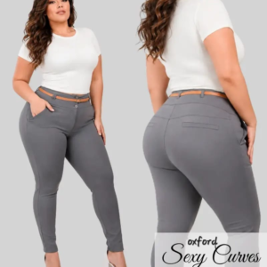 PANTALON MILENIUM CURVES GRIS.