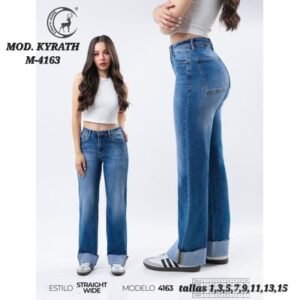 PANTALON STRAIGHT WIDE LEG MOD. KYRATH-4163