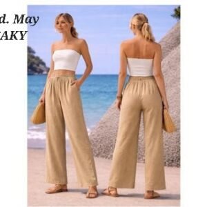 PANTALON DAMA RECTO MOD. MAY KAKI