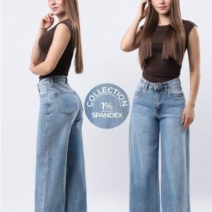PANTALON WIDE LEG DEOBLE FF MOD. 2050