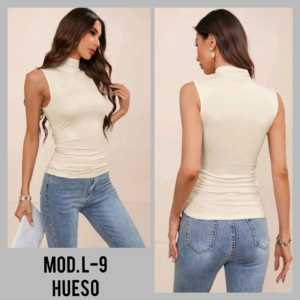 BLUSA L-9 HUESO UNITALLA (30 A 34)