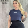 BLUSA DEPORTIVA UNITALLA MOD. B-ALO MARINO